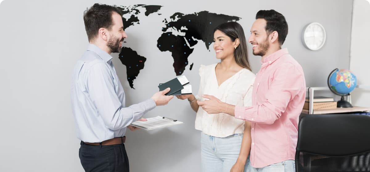 Atlantis Migration expert immigration consultants reviewing Canada visa application files